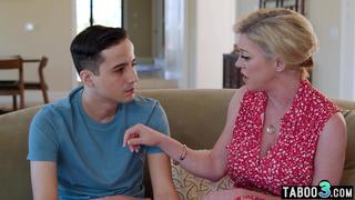 Big boobed MILF stepmother Dee Williams insists that her stepson fuck her