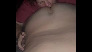 Milf eats my ass and tounge boxes my asshole