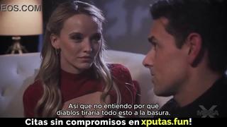 Passionate Blonde With Big Tits Sucks And Fucks Well! Spanish Subtitles